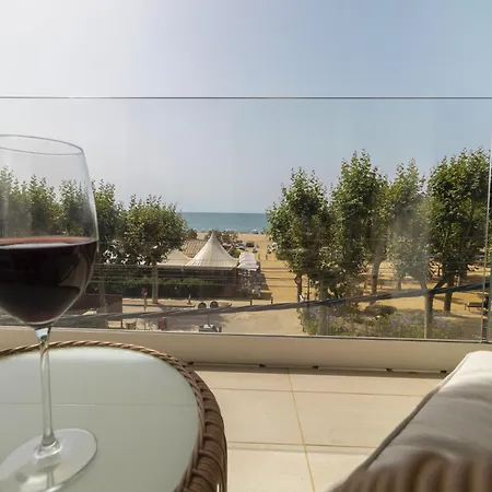 Apartment Seafront Serenity In For Seven Calella